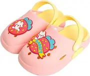 [EVETTO] Toddler Clogs Boys Girls Little Kids Slip on Slides Sandals Children Summer Beach Pool Outdoor Water Shoes Shower Slippers