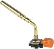 Propane Torch Head Brass Pencil Flame Gas Welding Torch Head Adjustable Flame for Soldering Welding Thawing Brazing and Cooking Fuel by Propane Gas