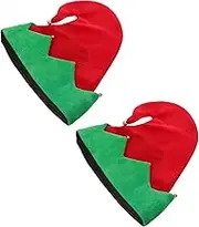 Xmas Party Hat Set 2pcs Christmas Holiday Hat for Cosplay Party Favors for Christmas Celebrations