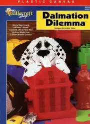 Dalmation Dilemma in Plastic Canvas by Debbie Tabor Needlecraft Shop #400329