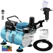 Master Economy Series G70 Airbrush Kit with Master Compressor TC-20 & Air Hose