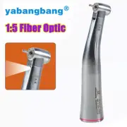NSK Style Dental 1:5 Increasing Fiber Optic LED Contra Angle Handpiece