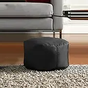 Outdoor Waterproof Bean Bag No Filler Bean Bag Sofa Oxford Bean Bag Cover Bean Bag Chair Floating Bean Bag for Pool Pool Floating Bean Bag Swimming Pool Pouf Cover(30YD-Black)