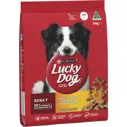 Lucky Dog Adult Roast Chicken, Vege & Pasta Dry Dog Food 8kg