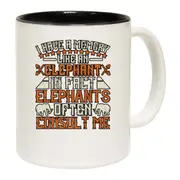 I Have A Memory Like An Elephant In Fact Elephants Often Consult Me Mug Cup