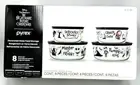 Nightmare Before Christmas Pyrex Storage Bowls Glass 8 Piece New Disney USA
