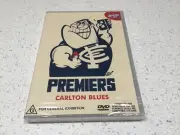 AFL DVD,1981, CARLTON BLUES PREMIERS, NEW SEALED ,FOOTBALL,COLLINGWOOD MAGPIES