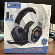 2.4GHz Wireless Gaming Headset - Headphones with Flip Microphone
