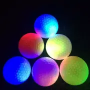 Crestgolf Flashing Glowing Golf Ball,Night Glow Luminous Light up LED Golf Ball