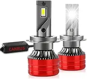 LED Hedlight Bulbs,2Pcs 90W 11000LM Car Led Headlight LED Canbus High Beam Auto Lights Bulb Auto Turbo,IP67 Waterproof, Easy Quick Installation