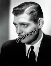 Clark Gable Profile In The Studio Celebrity REPRINT RP #8832