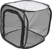 Insect-Proof Butterfly Habitat Cage Portable Observation Cage for Outdoor Use Lightweight Breathable Mesh Enclosure