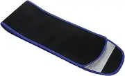 INOOMP Comfortable Adjustable Waist Trainer Belt for Men and Women Reusable Sauna Sweat Band for Running Gym Workouts and Fat Burning Stylish and Versatile Fitness Accessory Blue