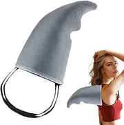Shark Fin Funny Cute Grey Shark Fin with Elastic Straps Easy to Wear Shark Fin Costume for Party, Beach, Gathering, Cosplay Shark Accessories, Shark Accessories, Shark Costume