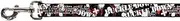 Buckle-Down Dog Leash, BD Punk, 4 Feet Length x 1.0 Inch Wide