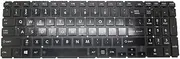 Laptop Keyboard for Toshiba Satellite L50W-C L50W-CBT2N02 L55W-C L55W-C5150 L55W-C5152 L55W-C5153 L55W-C5201S L55W-C5202S L55W-C5220 English US Black with Backlit New