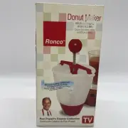 NEW Ronco Donut Maker by Ron Popeil | 24 donuts | Makes Pancakes | As Seen on TV