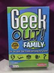 Geek Out Family Game NEW SEALED