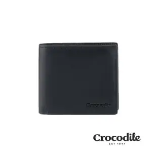 【Crocodile】皮夾 短夾 男生錢包 雙鈔 RFID Aston奧斯頓系列-0103-11405-鱷魚皮件(新品上市)