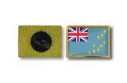 pins pin's flag national badge metal lapel backpack hat button vest tuvalu