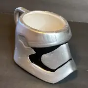 Zak! Star Wars: The Force Awakens Captain Phasma Sculpted Ceramic Mug Silver