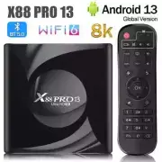 HD 8K Smart TV Box Android 13.0 2GB16GB Wifi6 BT5.0 2.4G&5G Wifi Media Player