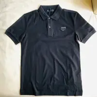 在飛比找蝦皮購物優惠-保證全新正品 Prada 黑色 網眼 短袖 POLO 衫 s