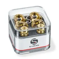 在飛比找蝦皮購物優惠-【名人樂器】Schaller S-LOCKS Gold 金色