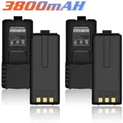 Large Capacity Extended Battery For Baofeng UV-5R BF-UV5R Battery 7.4v 3800mah