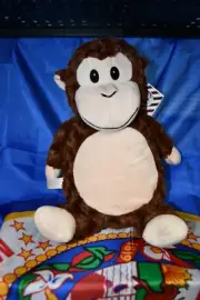 monkey - Cubbies Stuffed Animal Embroidery Blank