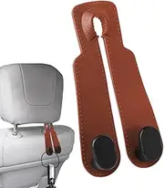 Car Seat Hooks for Headrest - Car Back Seat Headrest Hooks,Double Hanger Organizer, Vehicle Storage Accessories for Taxi Truck SUV Minivan Road Trip Commuting Travel