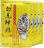 Hello Young 8/16/24 pcs Tiger Balm Plaster Relief Patch Neck Muscle Cervical Infrared Heating Ointments (8pcs)