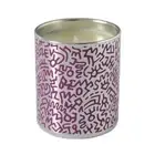 Keith Haring Violete Chrome Candle 4.93 oz - 40 Hours Burn Time