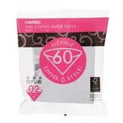 Hario V60 Filter Paper for 02 Dripper - 100pk