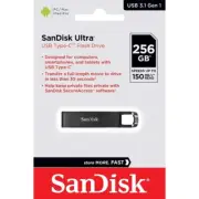 SanDisk Ultra 256GB USB Type-C Flash Drive 3.1 150mbps SDCZ460-256G-G46
