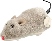 Toy Mice | Clockwork Mice Running Toy - Realistic Interactive Simulation Doll Running Trick Play Pet Supplies for Large Small Breeds