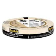 3M Scotch 2050-18A Painter's Masking Tape 3/4-In. x 60-Yd - Pack of 24 rolls