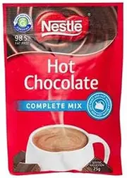 Nestle Complete Mix Hot Chocolate 25 g (Pack of 100)