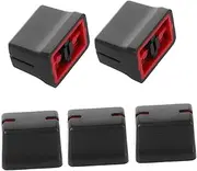 Totority Potentiometer Knob Cap 5pcs Fader Cap Set Replacement for Mixers Slider Caps Plastic for Easy Audio Adjustments