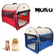 Soft Pet Cat Dog Crate Travel Carrier Cage Kennel Tent House M-XL w/Handle