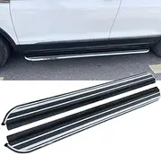 2 Pieces Side Step Fits for Genesis GV70 2021-2023 Fixed Running Board Side Tube Nerf Bar Platform