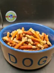 Chicken Breast jerky Wrapped Calcium Bone -Natural and Healthy Dog Treats