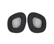 Breathable Soft Ear Pads Foam Cushion Earpad 1Pair for Corsair Void RGB Elite Comfortable Replacement Headphone Sleeve - Black gray