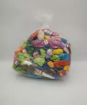 Lot of 79 Skeins of Frendship Bracelet Craft Thread