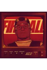 Running Man Fireball by Bryan Carey Ltd Edition x/50 Poster Print Mondo MINT Art