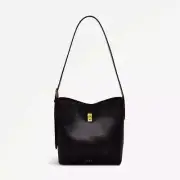 Radley London Threadneedle Street Black Leather Bag New NWT MSRP $350