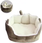 JOINPAYA Small Pet Bed for Ferrets Rabbits Guinea Pigs and Hamsters Color Sofa House with Zipper Access for Warmth and Relaxation