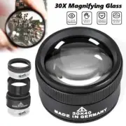 Magnifying Glass Jewelry Magnifier 30X Magnification Reading Magnifying Loupe
