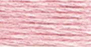 DMC 117-151 Mouline Stranded Cotton Six Strand Embroidery Floss Thread, Light Dusty Rose, 8.7-Yard