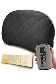 [Official] DANISH BLUE® [Rakumakura] Camp Pillow Air Pillow Ultra-lightweight,